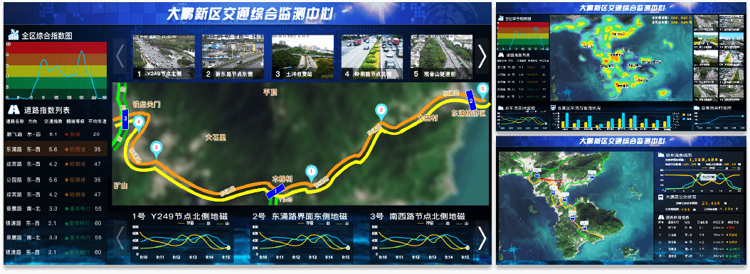 大鹏新区交通运行监测服务平台